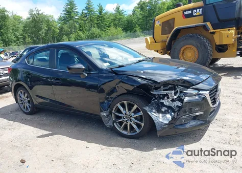 2018 Mazda Mazda3 Grand Touring from USA, damaged, VIN 3MZBN1W33JM212369